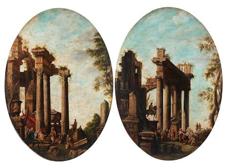 Italienischer Capriccio-Maler des 17./ 18. Jahrhunderts